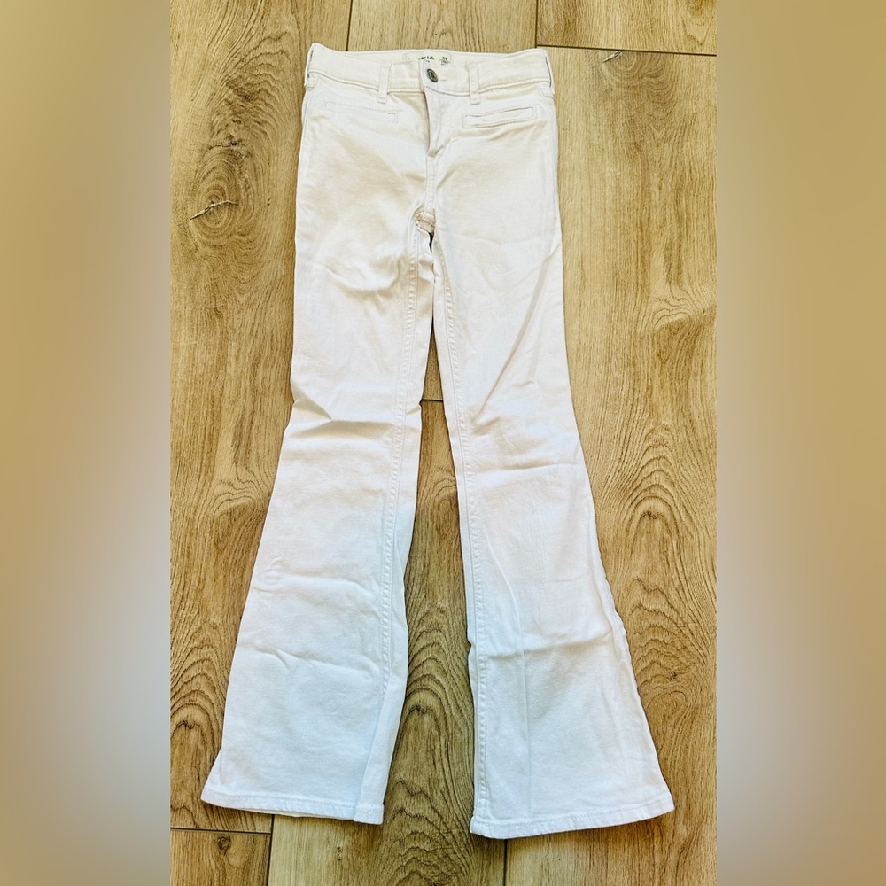 High rise flare jeans